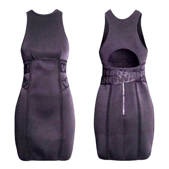 Alexander Wang Dresses Nwt Alexander Wang X Hm Black Scuba Dress Poshmark